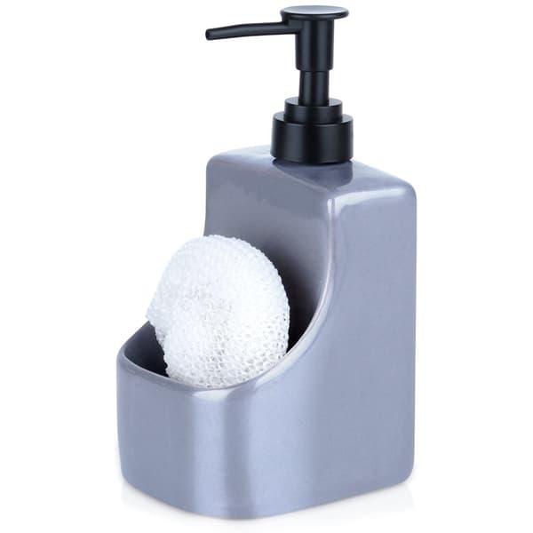 Oppvaskmiddeldispenser 400 ml med svampholder og svamp-FA- 316