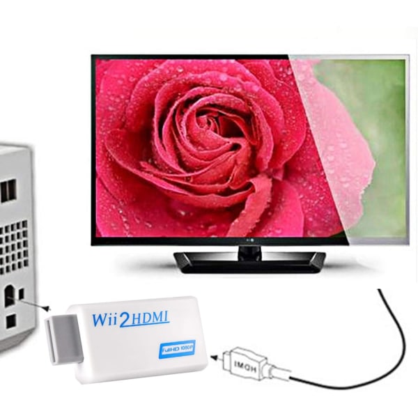 Wii HDMI-sovitin, 1080p Full-HD Nintendo Vit