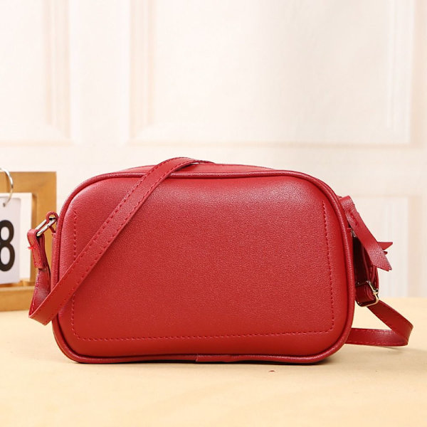 Crossbody-väska Damväska RÖD red