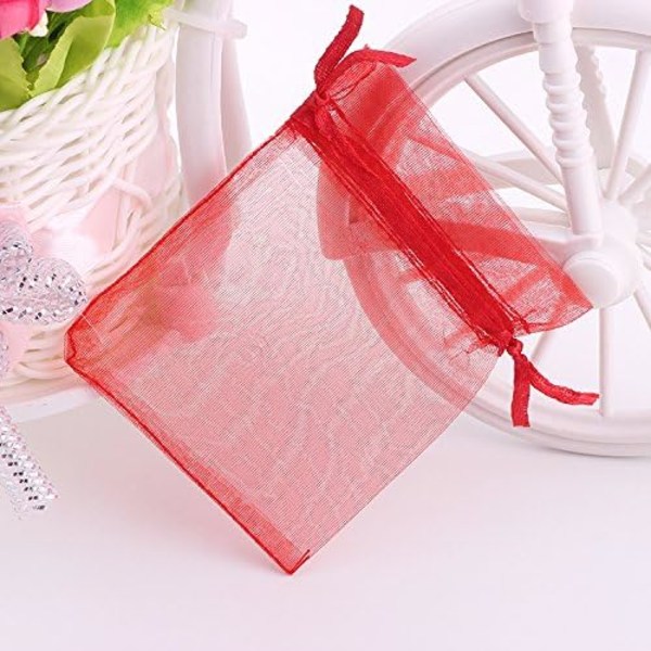 Organza Pose Smykkepose Organza Slikpose Bryllupsgave