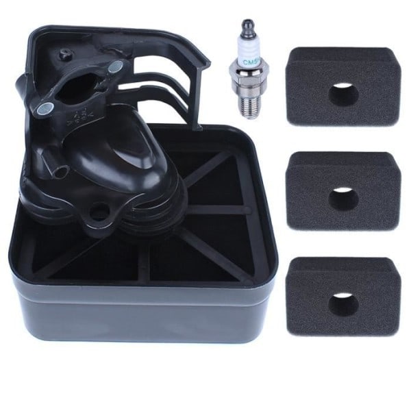 Skydd med 3 luftfilter kompatibla med Honda GX120 GX140 GX160 17230-Z51-820 17410-Z51-020 17235-Z51-831