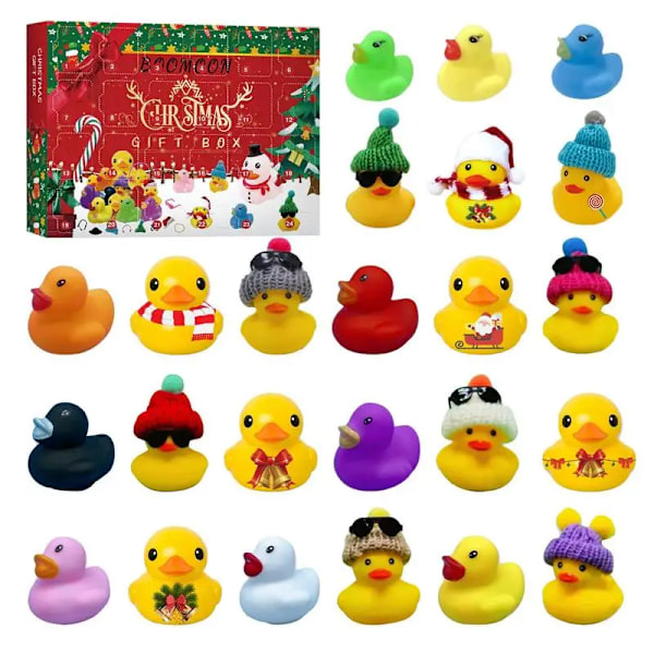 Julkalender Nedräkning Adventskalender Söt Squishy Leksak För Pojkar Flickor Julklappar Festfavoriter Nedräkningskalendrar style 1