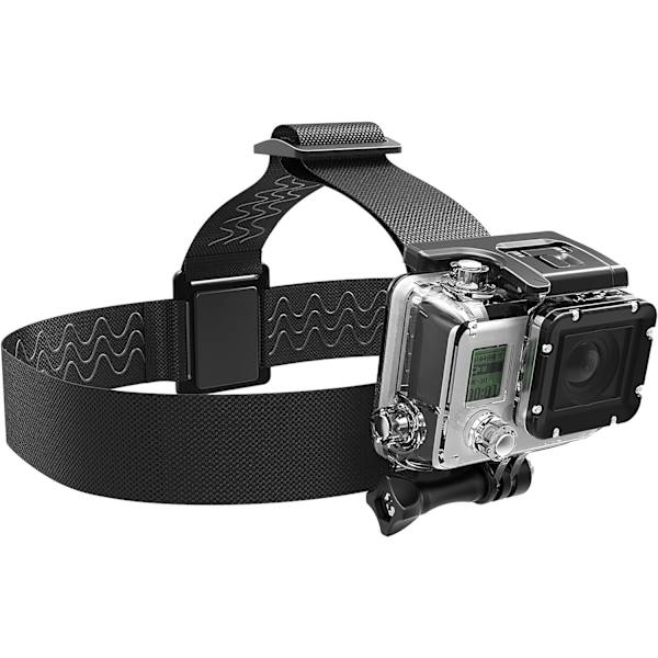 GoPro/Action-kamera pääpantapidike, Urheilu Ulkona Action-kamera pääpanta yhteensopiva GoPro, Hero Session, DJI, Osmo, Action-kamerat (GP-HDS