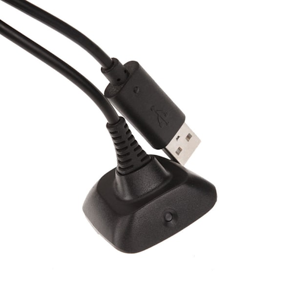 Trådlös Gamepad Adapter USB-mottagare för Xbox 360-kontroller Black