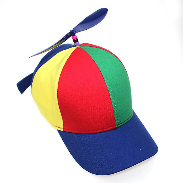Barn Multicolor Propeller Baseballkeps Kvinnor Utomhuskeps