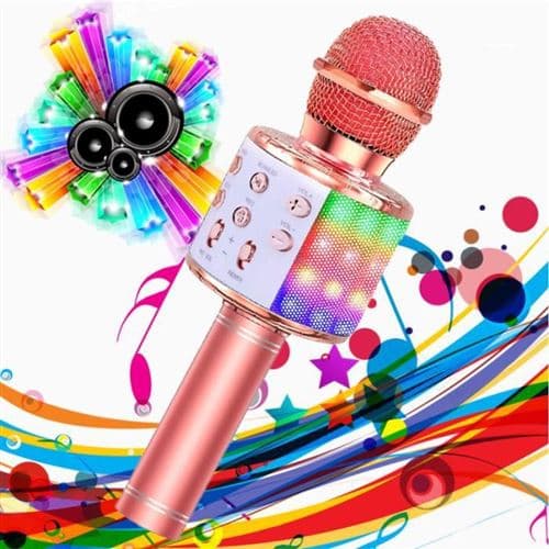 Trådløs Karaoke Mikrofon, Bærbar Bluetooth Mikrofon-FA-