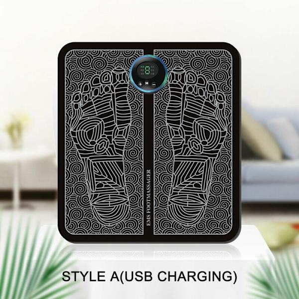Smart Micro-Electric EMS Fotmassagekudde Fysioterapi Foo