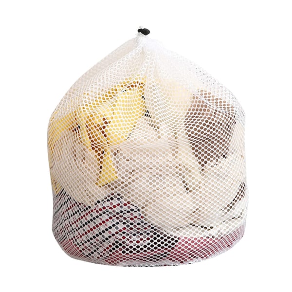 Mesh Vaskeripose Reiseoppbevaringspose Stoff Vaskeripose 30*40cm Grovt Nett Coarse net