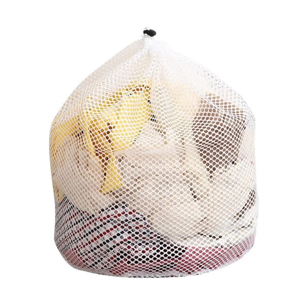 Mesh Vaskesekk Reiseoppbevaringspose Stoff Vaskesekk 30*40cm Grovt Nett Coarse net