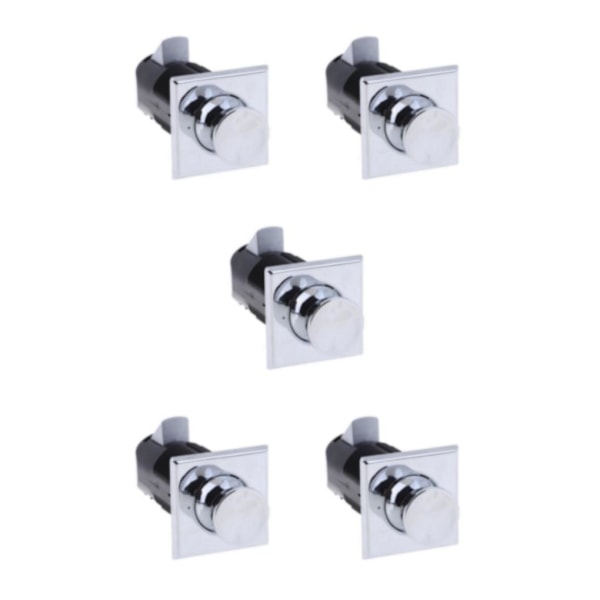 1/3/5 Marinbåt MP Punkt Tryck-typ Dörrlås Skåp Dörrlås-XF7- 5PCS