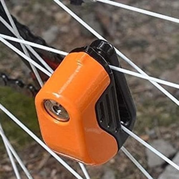 Cykelbromslås med nycklar Cykellås - Liten bromsskivelås