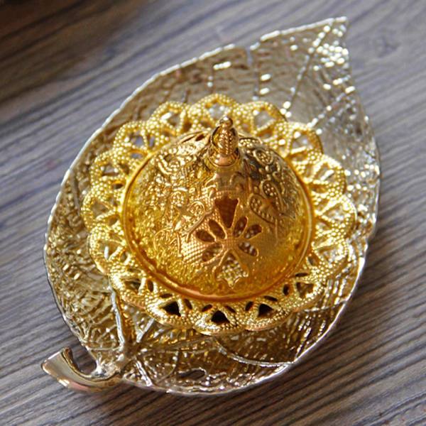 Røgelsesbrænder til meditationsrum, kontor, Ramadan, arabisk klassisk stil, kulrøgelsesbrænder silver