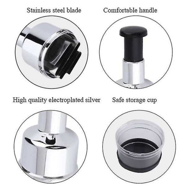 Håndholdt hvidløgshakker Mini Food Chopper Cutter