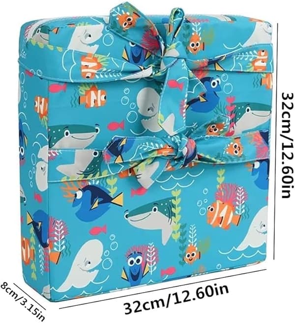 Fantastisk pute for barn, sikkerhetspute for barnestoler-FA8- Blue Ocean