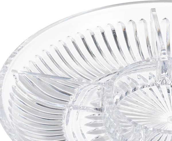 Snackserveringsbakke med rum, 2-pak, 32 cm til slik og chips