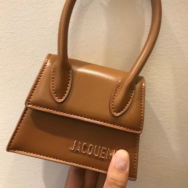 Dameskulderväske Lille Taske Ins Portabel Crossbody-Taske Crocodile pattern Orange