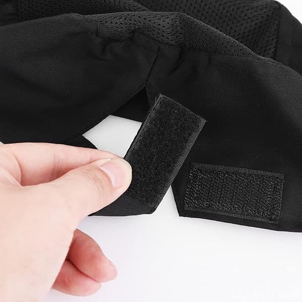 2 delar unisex kockmössa matservering svart kockmössa justerbar k-FA-