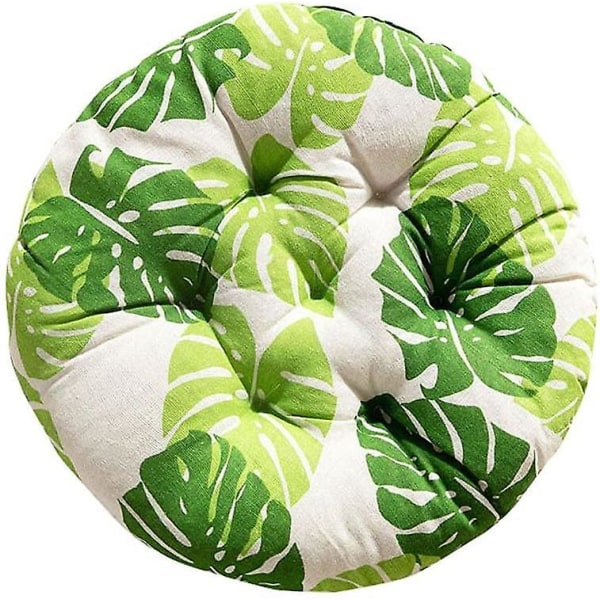 Rund Stolpute Pute For Hjem Kontor Hage Dekorativ Pute For Patio Tatami Sittepute Innendørs Utendørs 40*40cm (FMY)