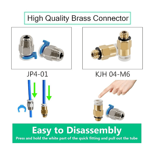 3D-skrivarset 3D-skrivare Bowden Tube PTFE