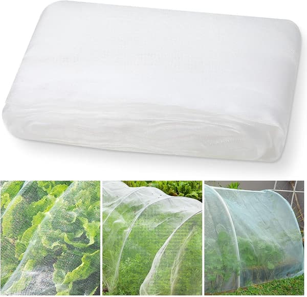 2,5 x 10 m Insect Net Fine Mesh Garden Insect Net Vegetable Protection Net-FA-