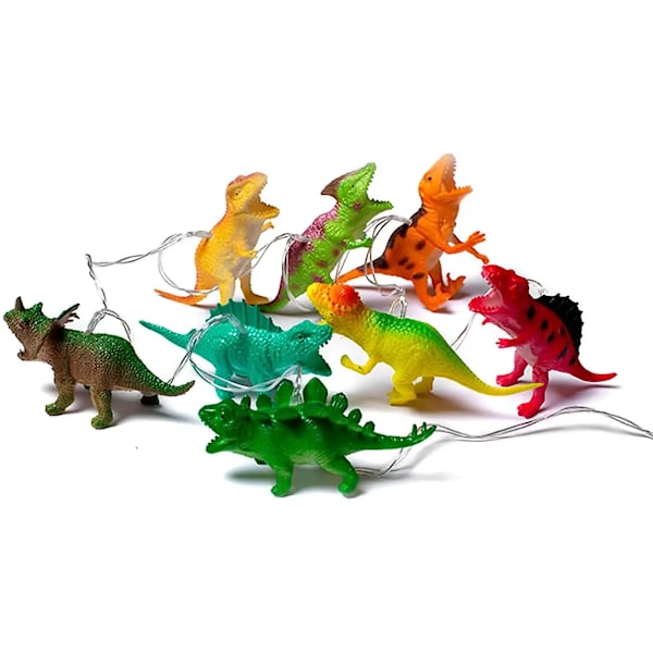 SÆT MED 10 LED DINOSAUR LAMPER INDENDØRS NATLYS A set of 6 styles