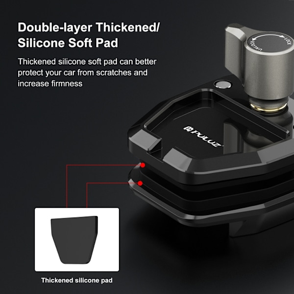 Motorsykkel Vindrute Action Kamera Festespenne for GoPro Hero12 Black / DJI Osmo Action 4 / Insta360 X4 / Ace Pro og Andre Actionkameraer