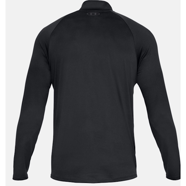 Under Armour Herr 2.0 Halv Zip Teknisk Tröja XL Svart/Kol Black/Charcoal Grey Black/Charcoal Grey XL