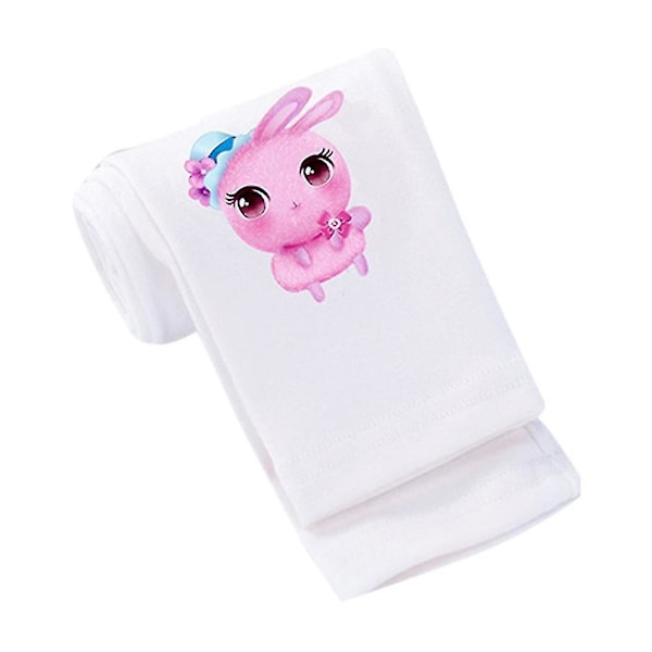 2-12 år Flickor Unicorn Printed Skinny Leggings Byxor White