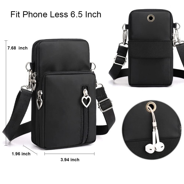 Crossbody Bags Mobile Phone Wallet Bags with Adjustable shoulder