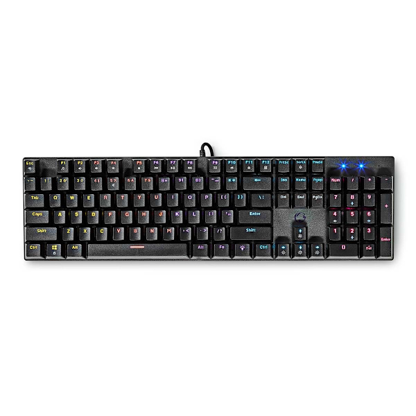 Trådat Gaming Tangentbord | USB Type-A | Mekaniska Tangenter | LED 900