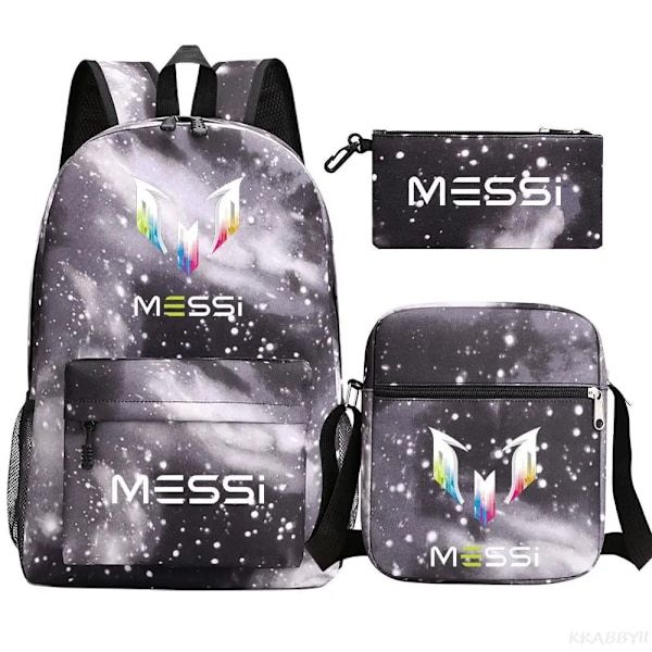 Jalkapallo Messi reppu 3 osaa-FA5- multi