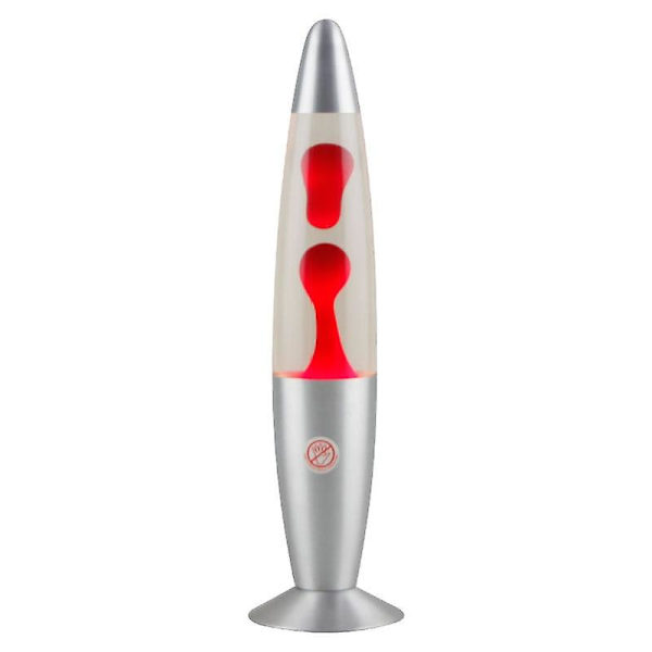 Smuk natlampe med flydende voks Stor lavalampe Red