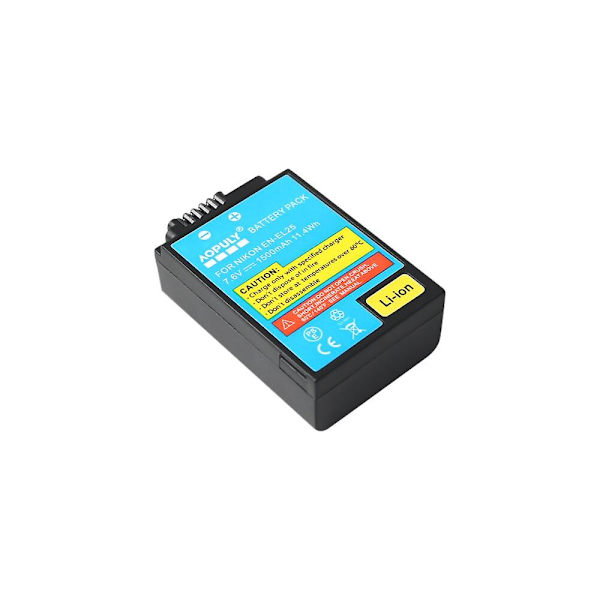 En-el25 Enel25 Enel25b Batteri LED-laddare för Z50 Zfc Z 50 Z Fc Nikon Kamera Uppladdningsbart Li-ion-batteri