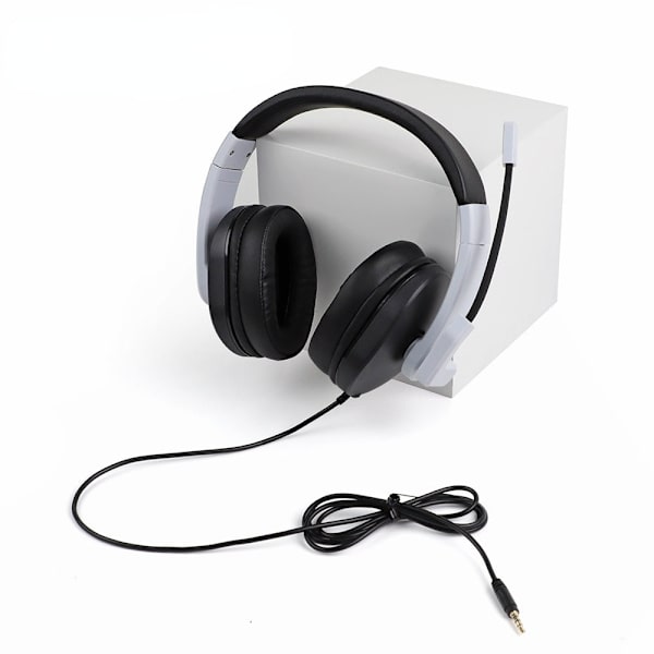 För PS5 Headset Kabelanslutet Headset Mikrofon PS4/Switch/One/360/PC Universal