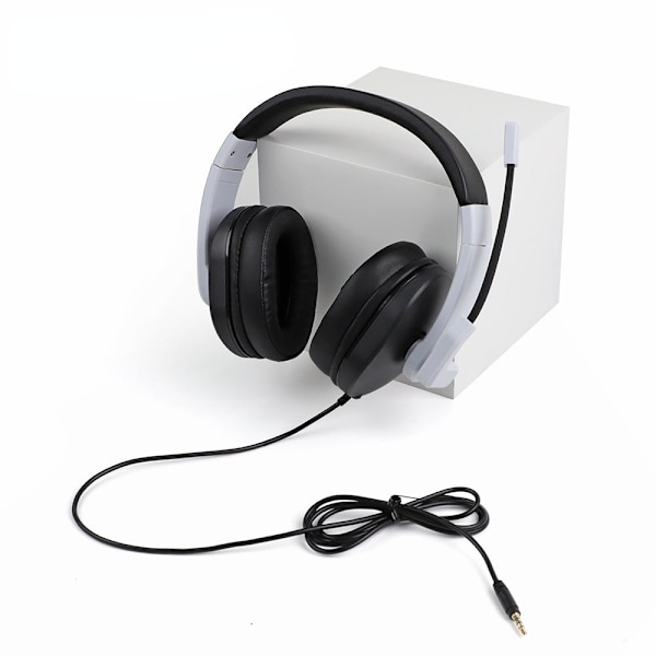 Headset med kabel til PS5 - Mikrofon til PS4/Switch/One/360/PC - Universal