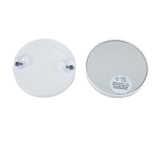 Sminkspegel 10/20/30x Förstoringspegel VIT 10X 10X vit 10X-10X white