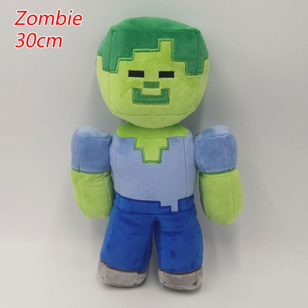 Minecraft-lelut Pehmolelu ZOMBIE-30CM ZOMBIE-30CM Zombie-30cm