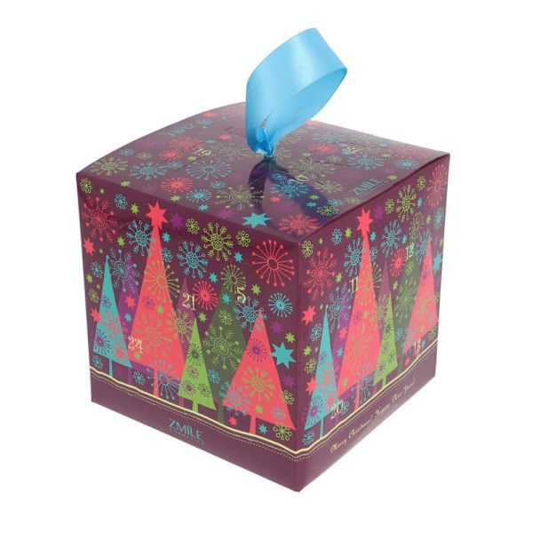 Zmile Cosmetics Adventskalender Kube 'Juletrær' multicolor 283