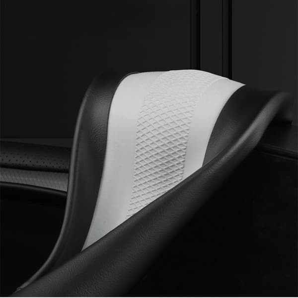 Ratovertræk til Tesla Model 3/Y/Model X/S - Tesla Special Rund (Sort Linje) Uden Etiket - 38 cm/1 strimmel-FA-