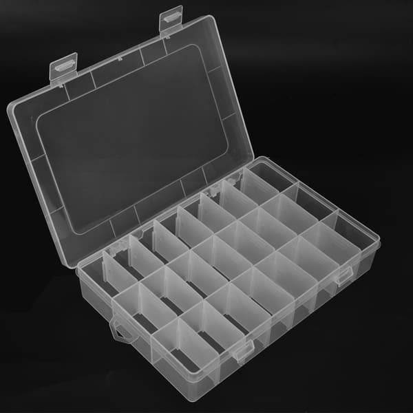 Plastic Container for Fishing Lures, Bait, Storage, Box, Case-FA-