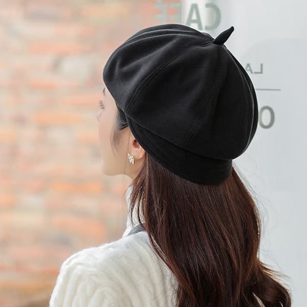 Kvindernes Newsboy Cap Vinterhatte Baker Boy Hatte Justerbar til Damer
