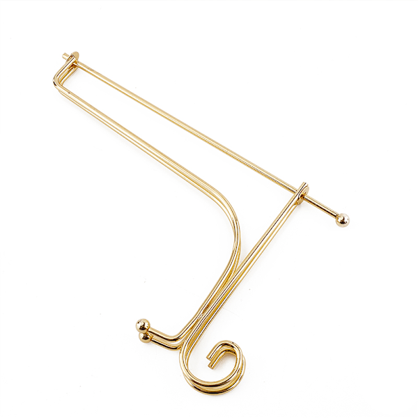 Jern Display Stativ Guld Jern Staffli Plade Display Foto Holder 8inch