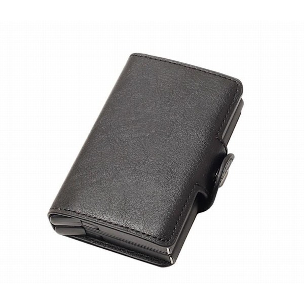 Automatisk Korthållare Svart Black One-size