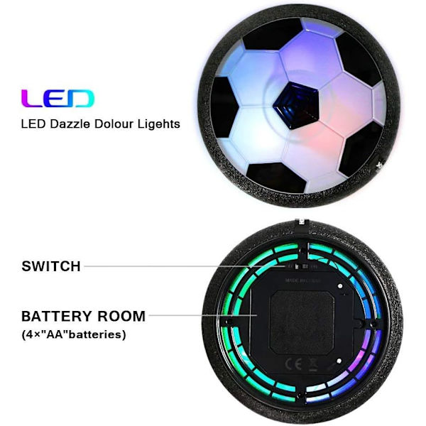 Air Power Fodbold - Betheaces Hover Ball Indendørs Fodbold