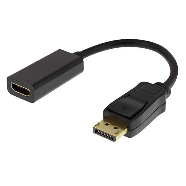 Deltaco DisplayPort til HDMI-adapter 4K
