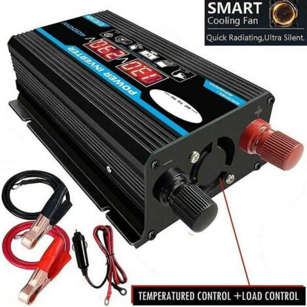 4000W puhdas siniaaltoinvertteri 12V 220V siniaaltoinvertteri