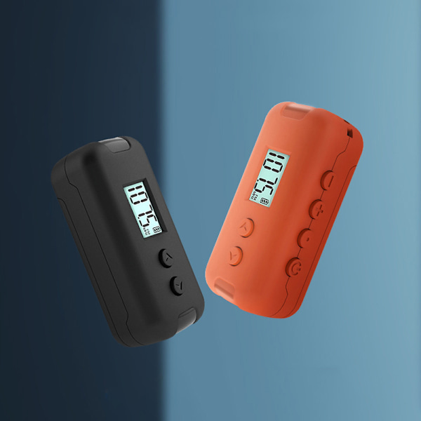 Taskukokoinen FM-radio, kannettava mini-DSP-radio ulkoilmaurheiluun Orange