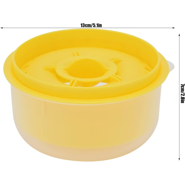 Egghviteseperator, eggeskiller kjøkkenutstyr plast høy