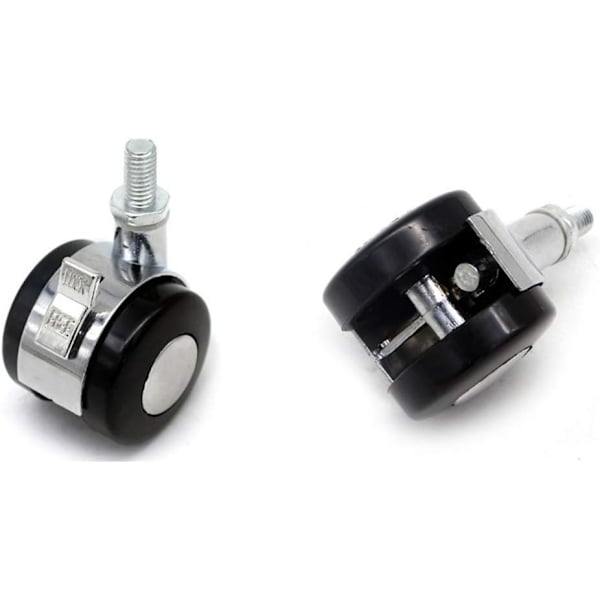 4 stk. Universal Swivel Caster Wheel, Alloy Furniture Wheel med B