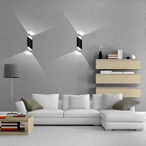 10W Kreativ Moderne LED Vegglampe Aluminium LED Vegglampe